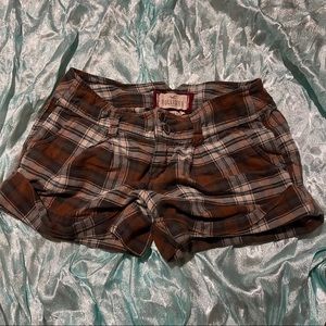 Hollister Plaid Vintage Shorts